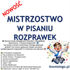 MISTRZOSTWO W PISANIU  ROZPRAWEK