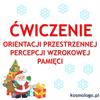 PERCEPCJA WZROKOWA, ORIENTACJA PRZESTRZENNA, PAMIĘĆ