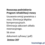 ROZSZCZEP PODNIEBIENIA - PROGRAM REHABILITACJI MOWY