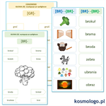 GŁOSKA R - MATERIAŁ WYRAZOWO-OBRAZKOWY DO ĆWICZEŃ WYWOŁUJĄCYCH I UTRWALAJĄCYCH PRAWIDŁOWĄ WYMOWĘ