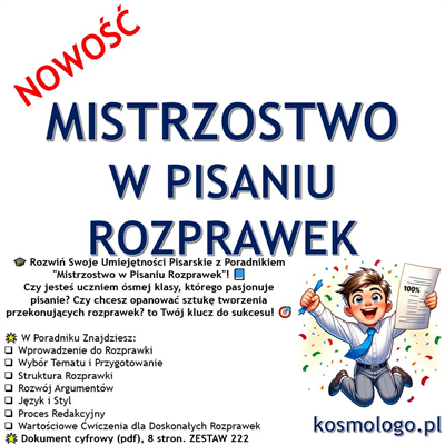 MISTRZOSTWO W PISANIU  ROZPRAWEK