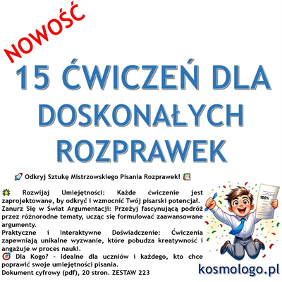 15 ĆWICZEŃ DLA DOSKONAŁYCH ROZPRAWEK