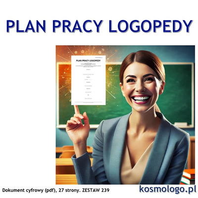 PLAN PRACY LOGOPEDY