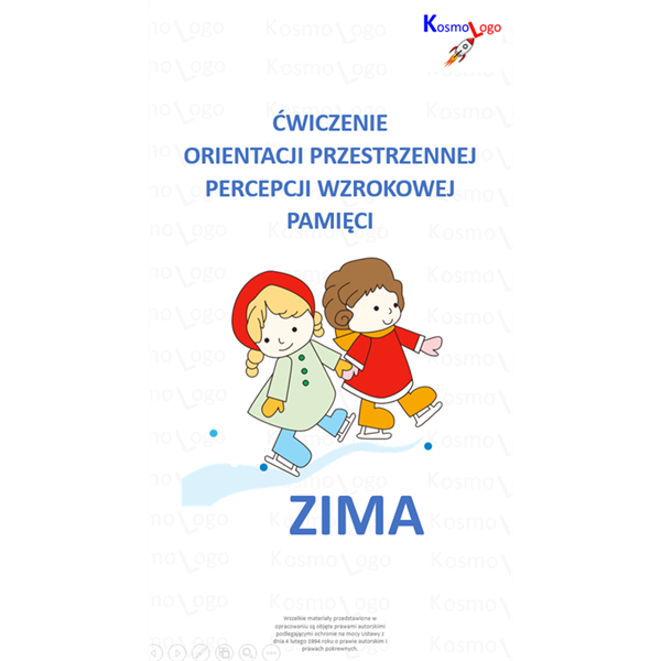 PERCEPCJA WZROKOWA, ORIENTACJA PRZESTRZENNA, PAMIĘĆ