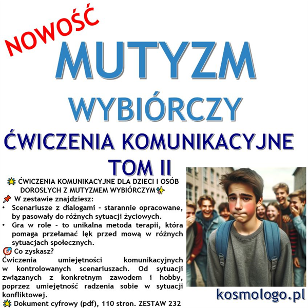 MUTYZM WYBIÓRCZY ĆWICZENIA KOMUNIKACYJNE TOM II